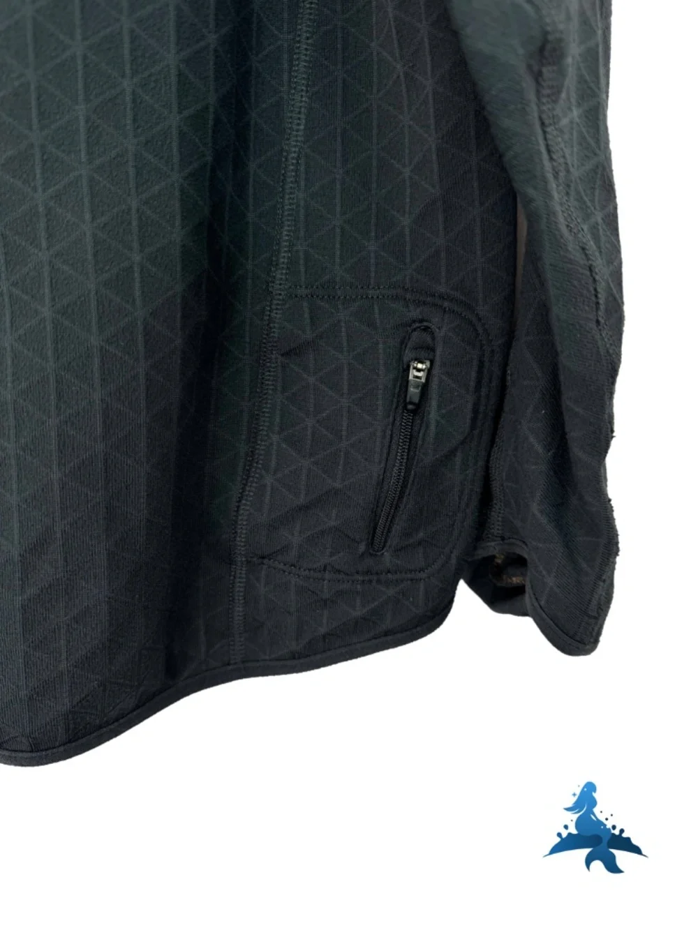 1291 NIKE Element Jacquard Half-Zip Running Top – XL – Black
